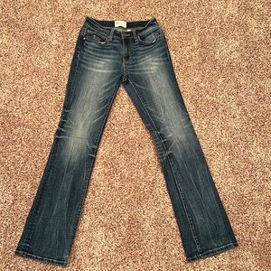 Women’s BKE, Stella, mid rise, tailored boot cut 25R